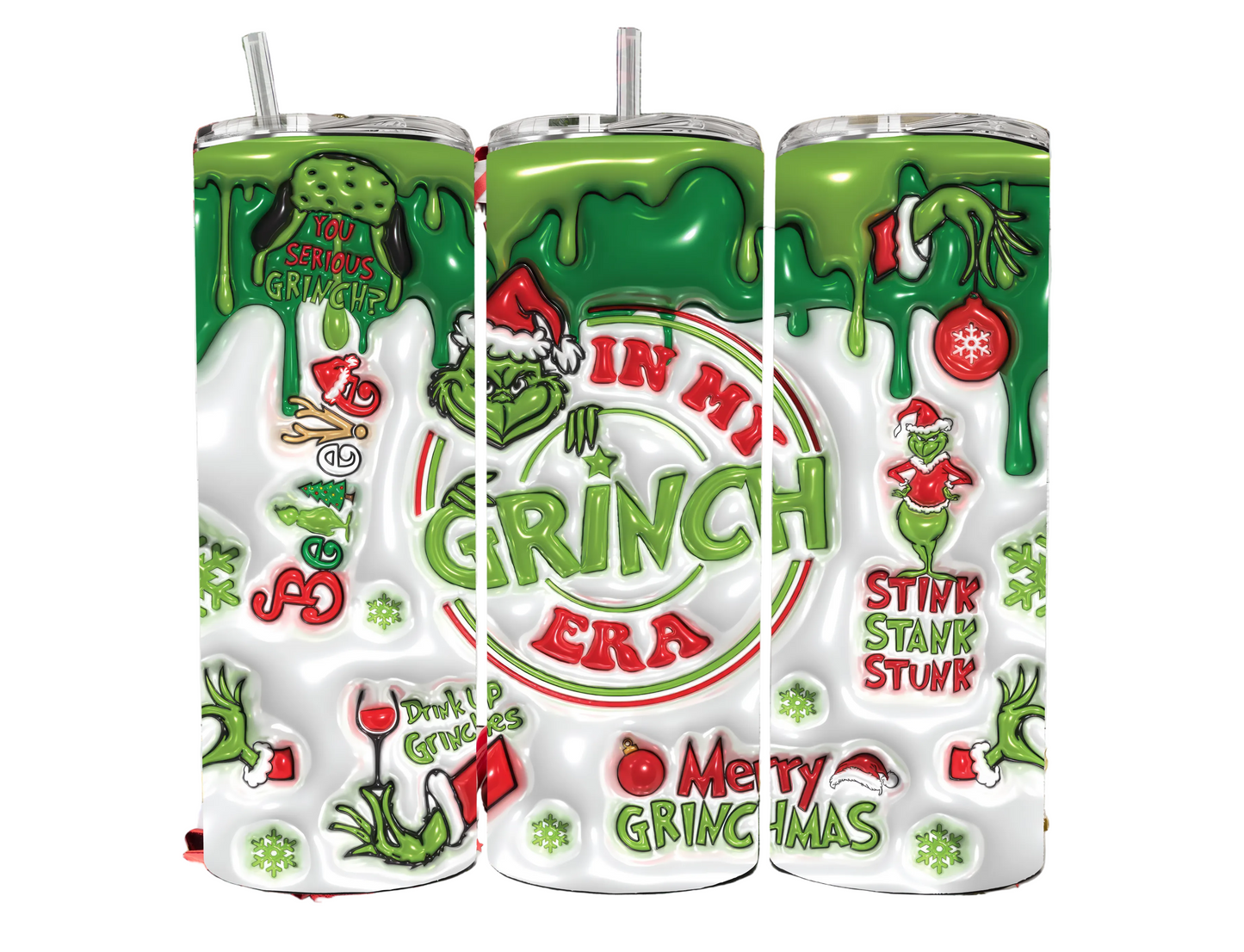 🎄 Tumbler Navideño Personalizado – 20 oz