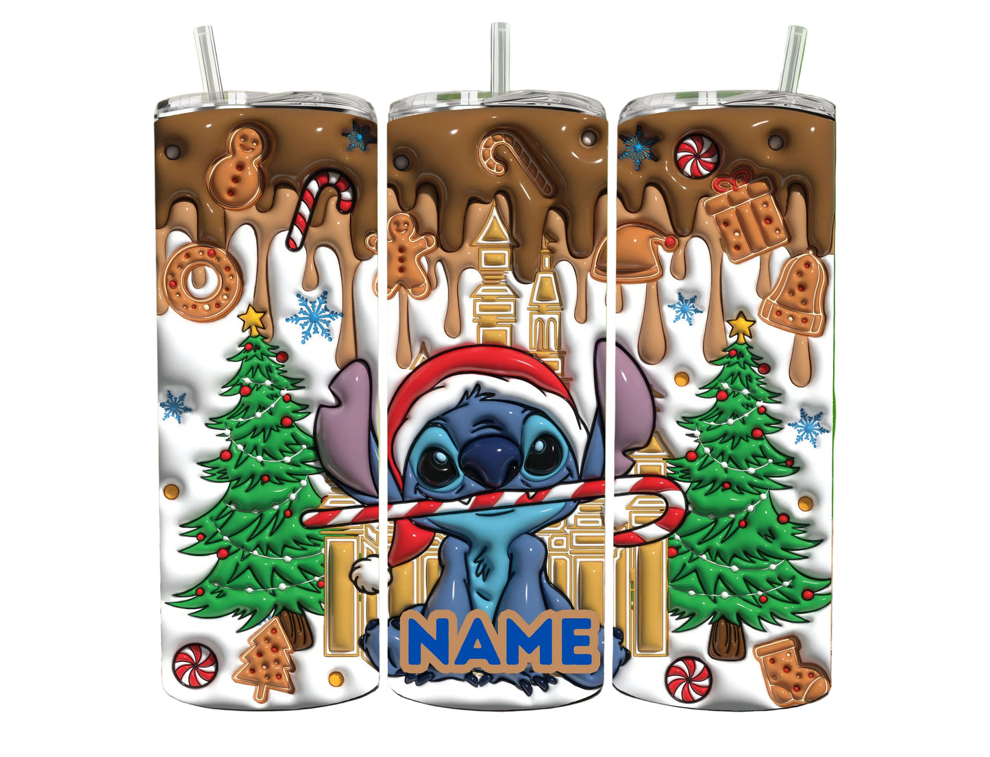Tumbler Stitch 20 oz — Ternura, color y diversión en cada sorbo 💙