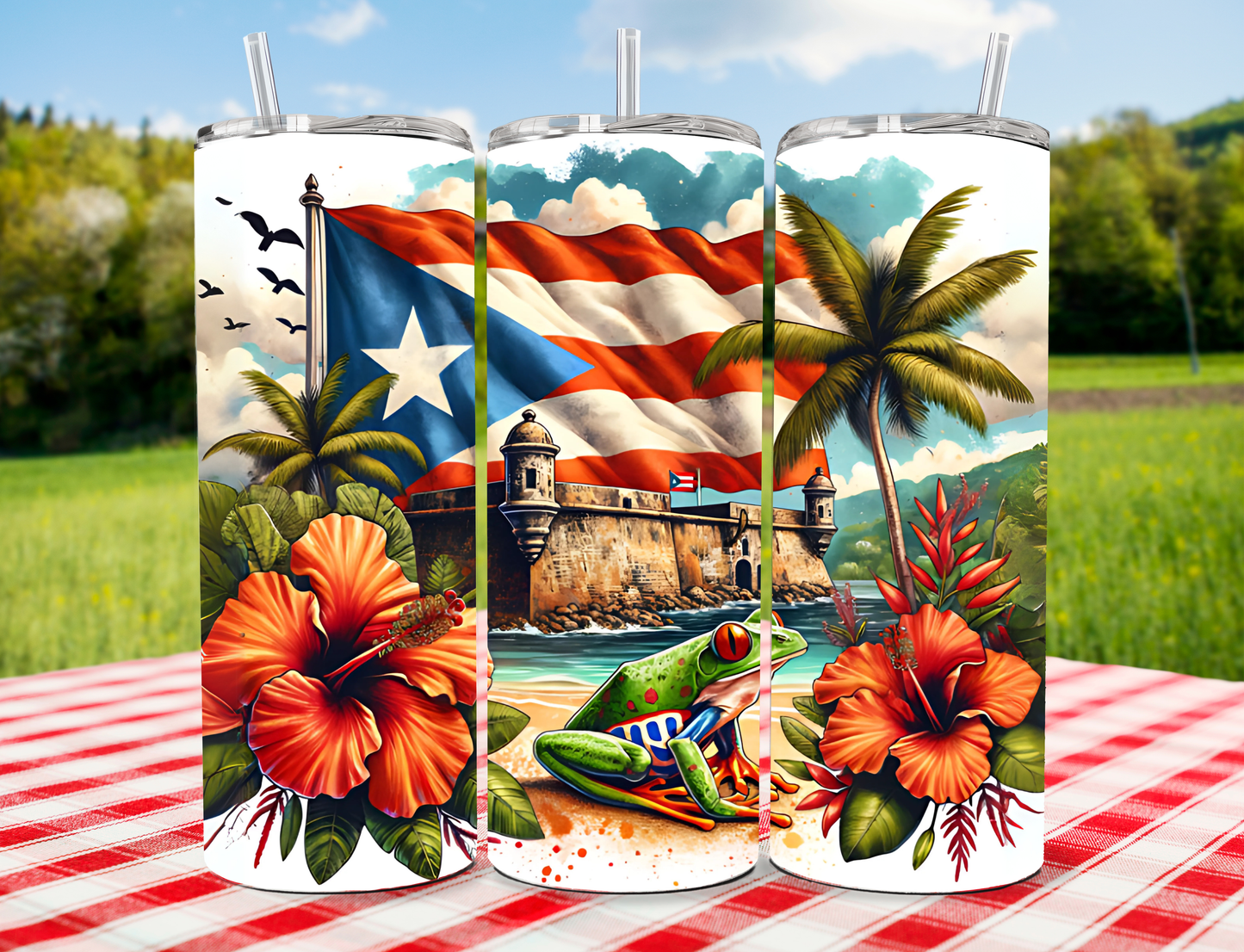 Tumbler Sabor Boricua 🏝️
