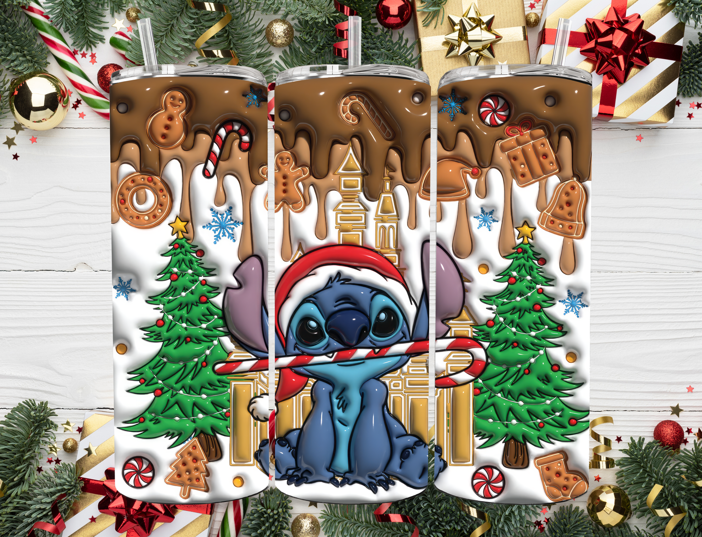 Tumbler Disney Navidad 20 oz