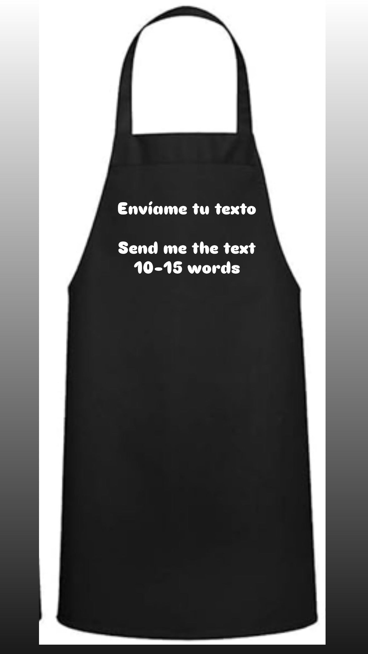 Delantal Personalizado Premium – Ajuste Universal | Resistente y Lavable