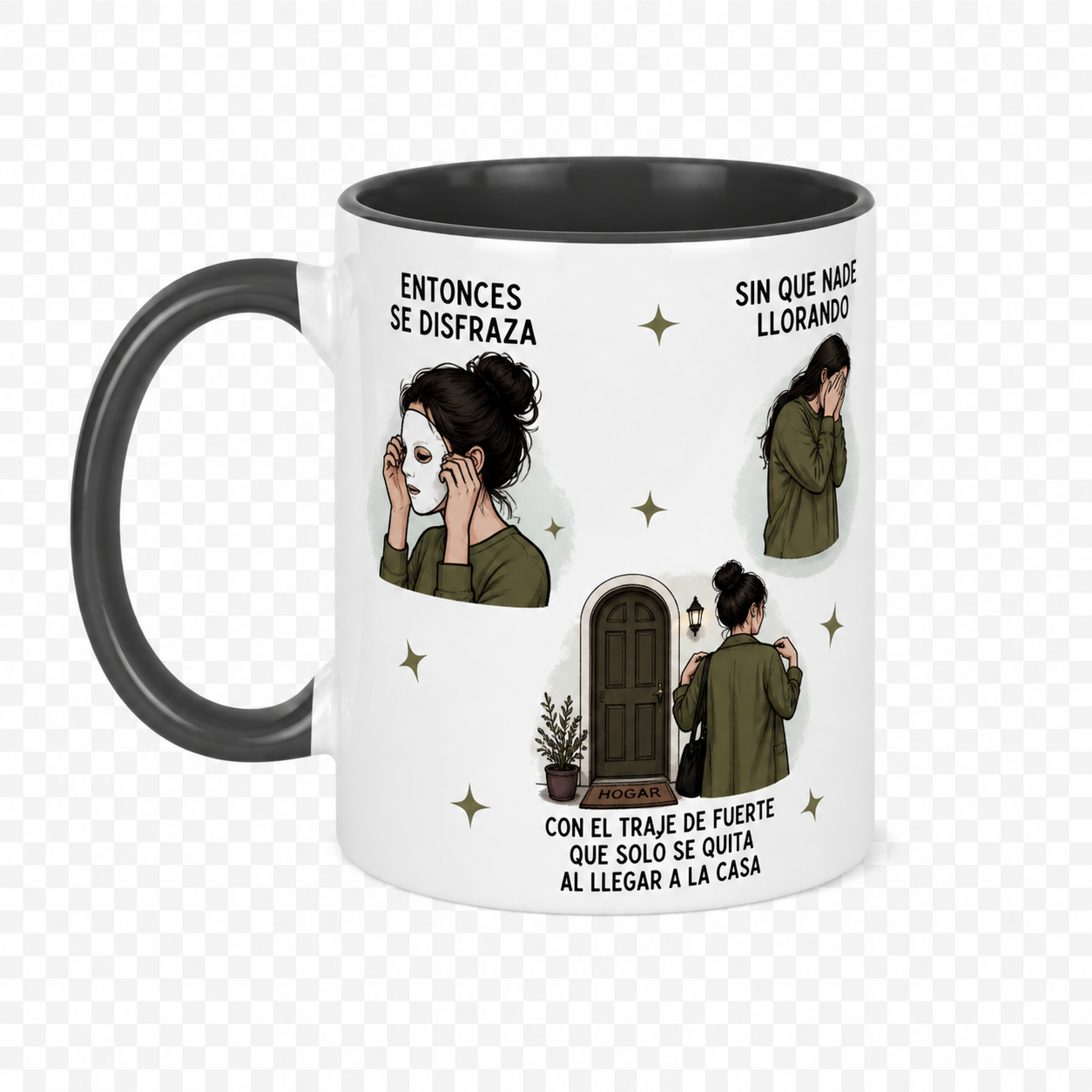 Entonces se disfraza mug