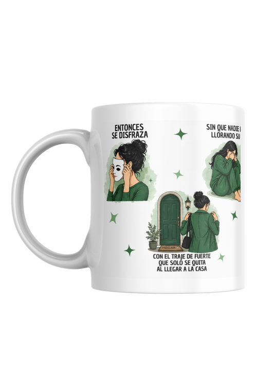 Entonces se disfraza mug