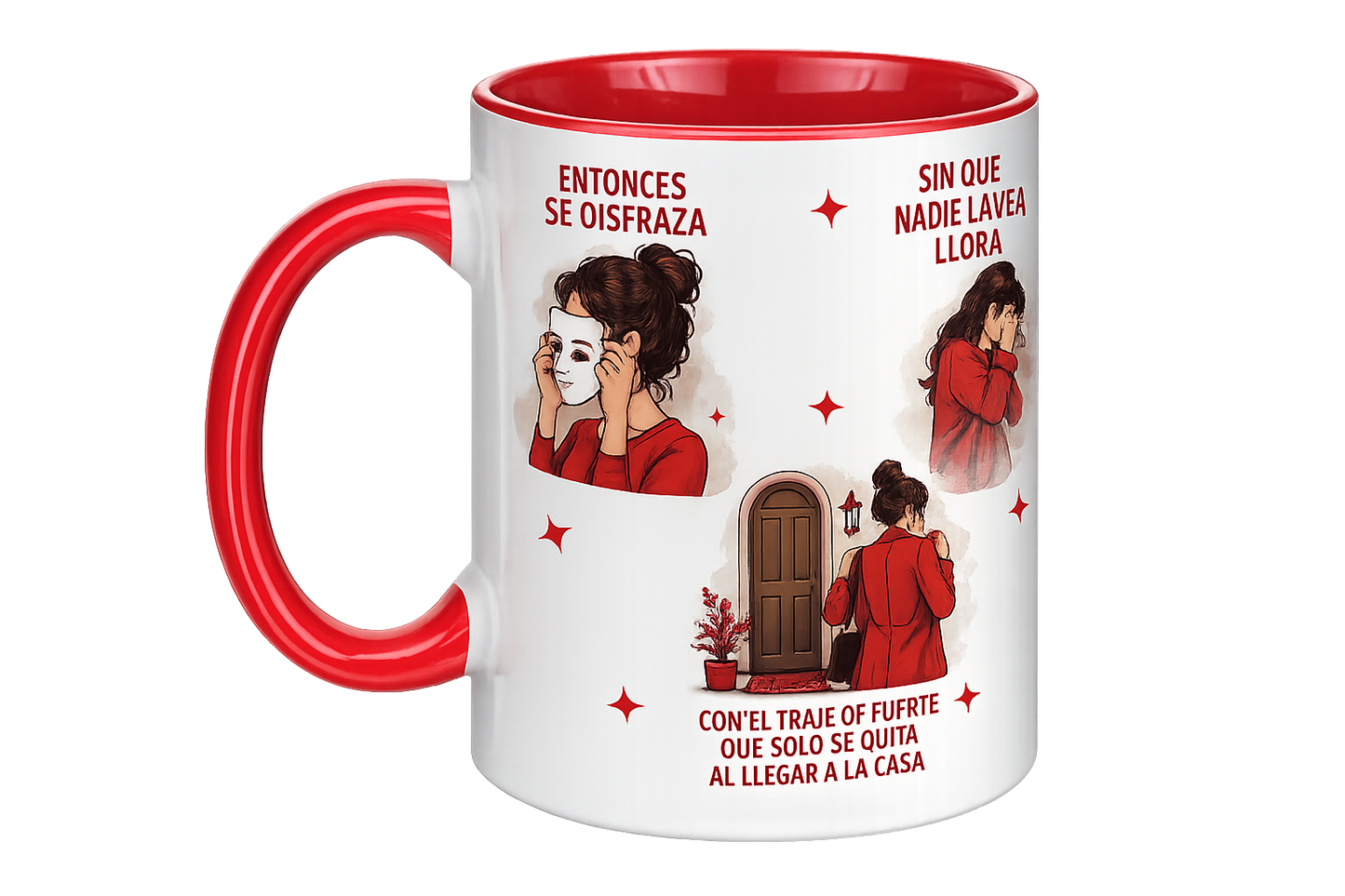 Entonces se disfraza mug