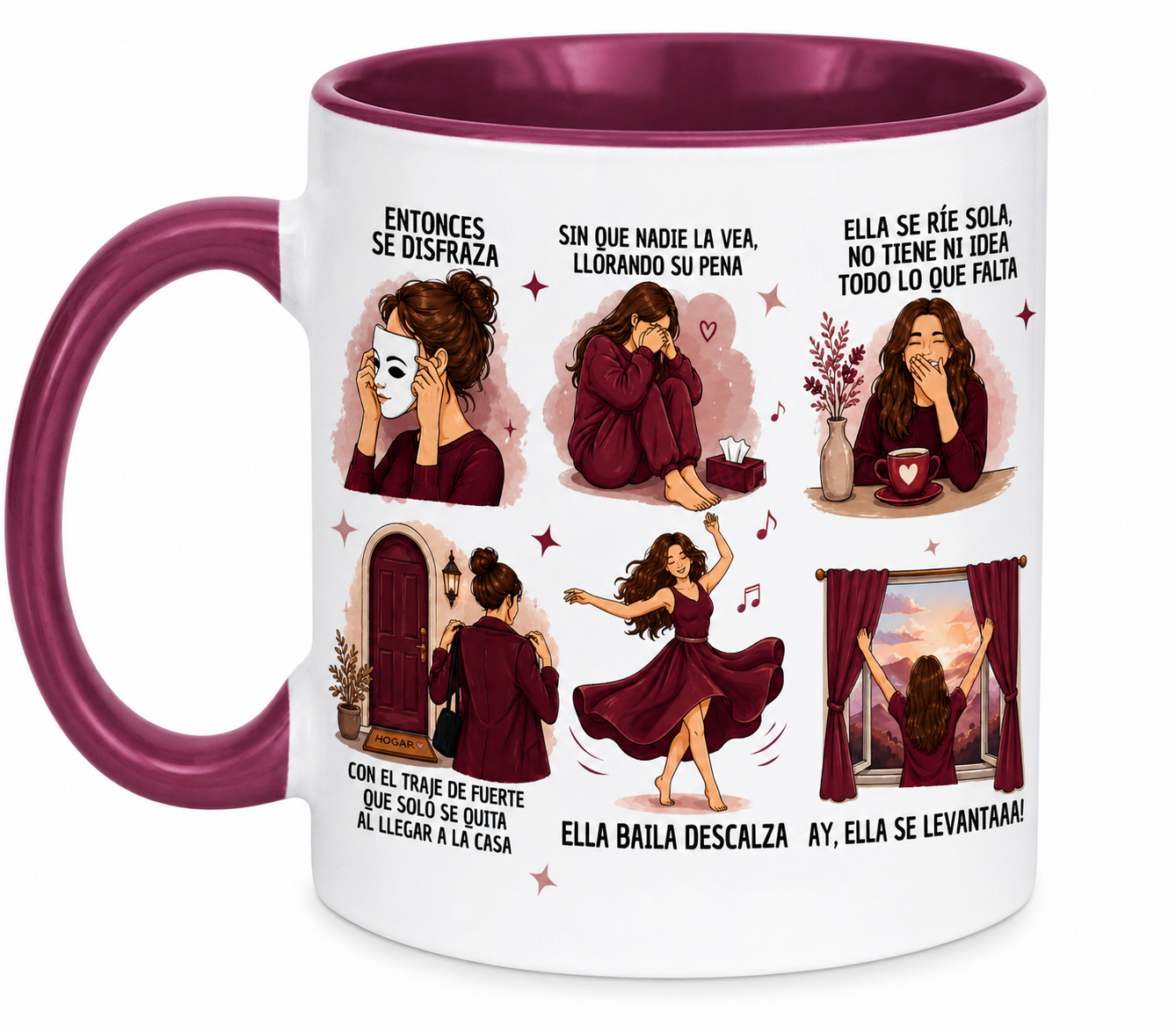 Entonces se disfraza mug