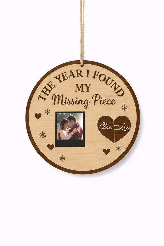 Ornamento Navideño Personalizado 2.75” x 2.75”