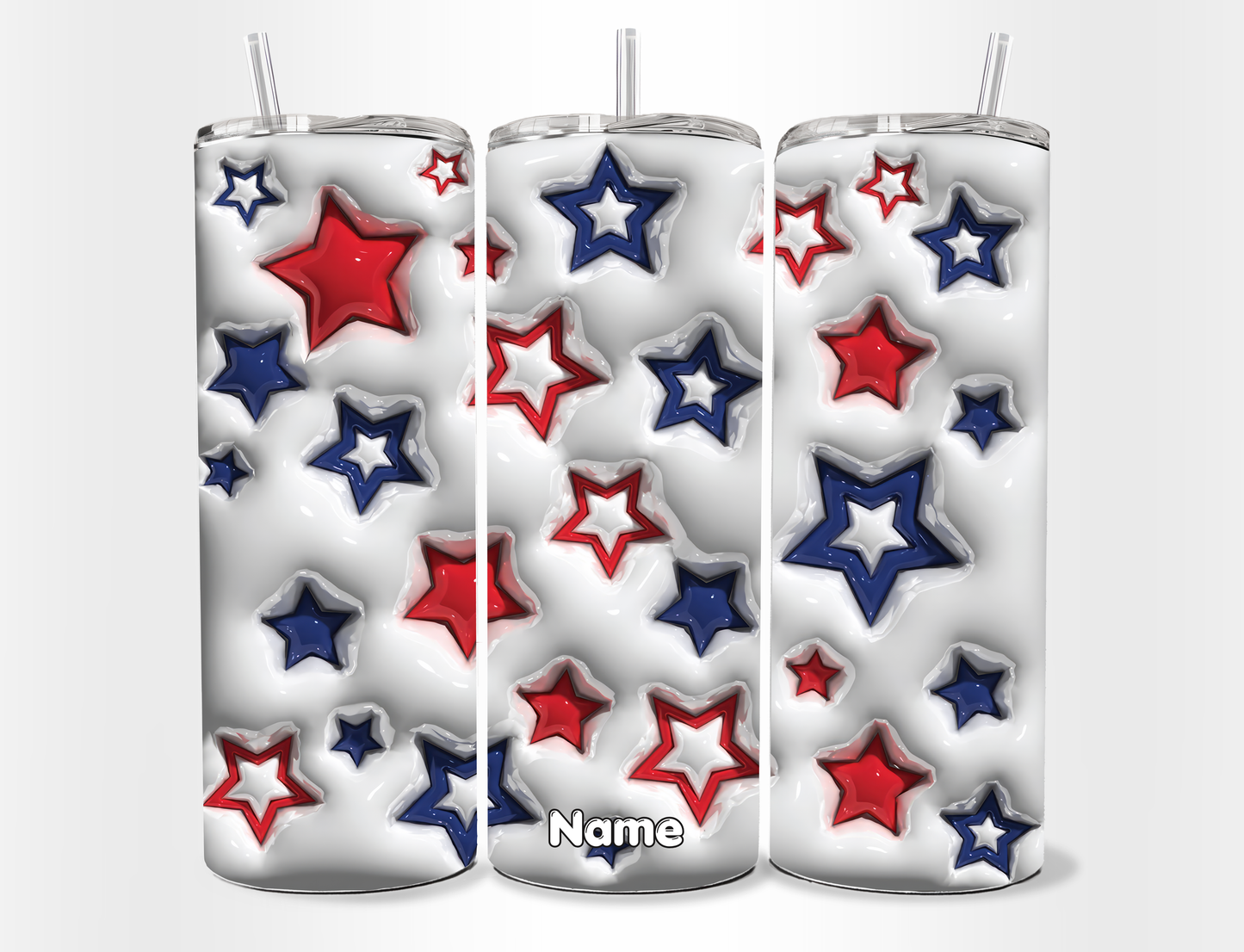 Tumbler 20 oz del 4 de Julio