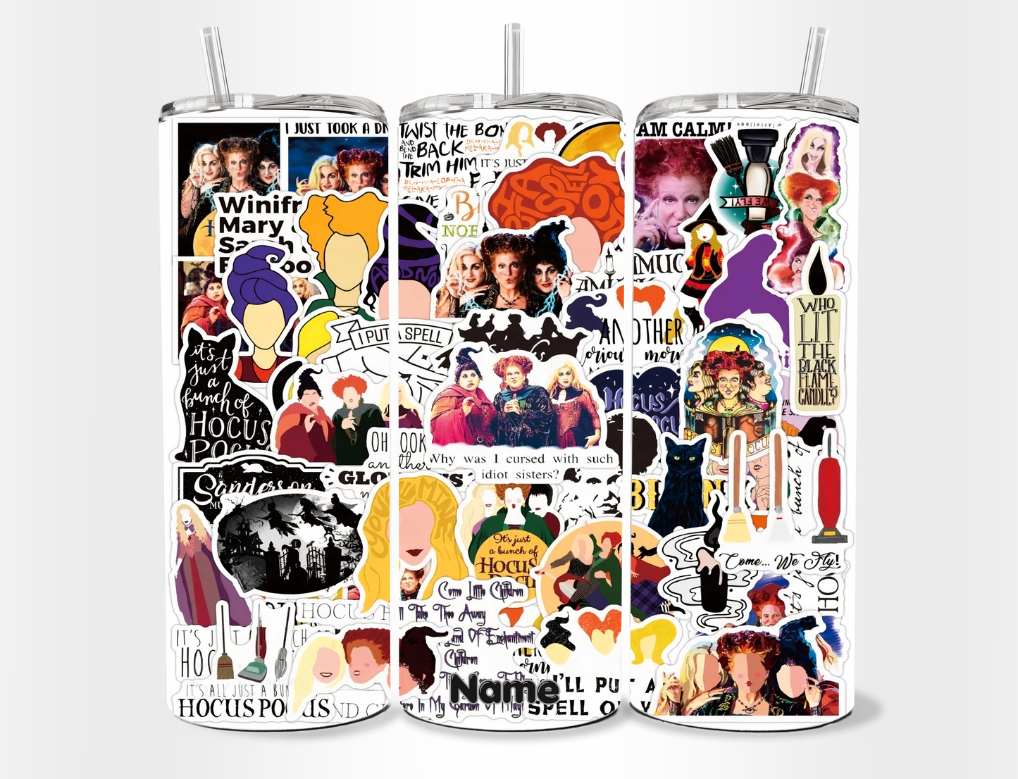 Tumbler 20 oz de Hocus Pocus
