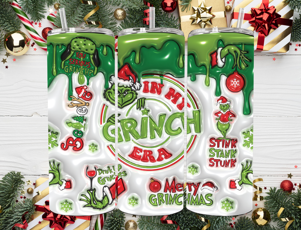 🎄 Tumbler Navideño Personalizado – 20 oz