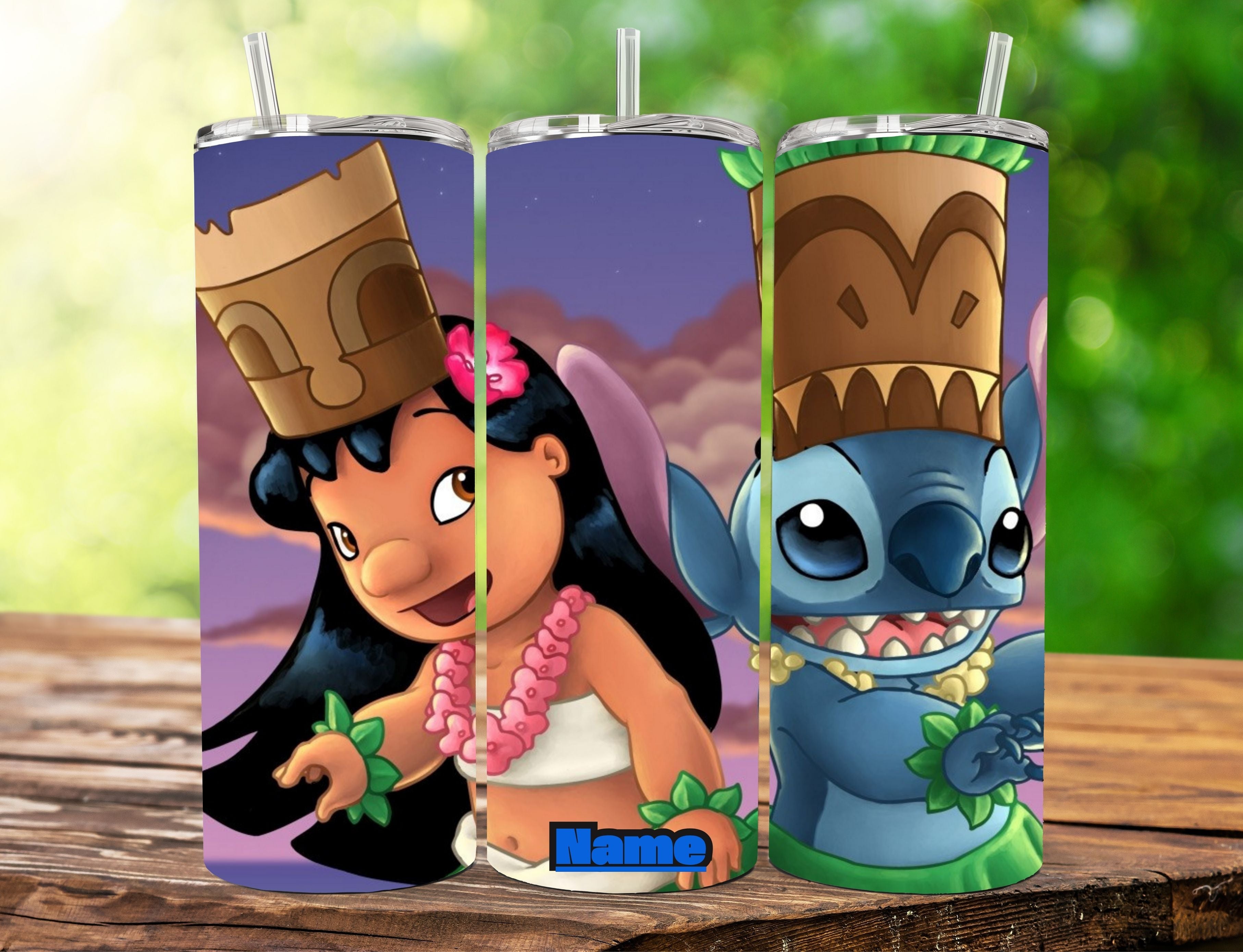 Tumbler Stitch 20 oz — Ternura, color y diversión en cada sorbo 💙