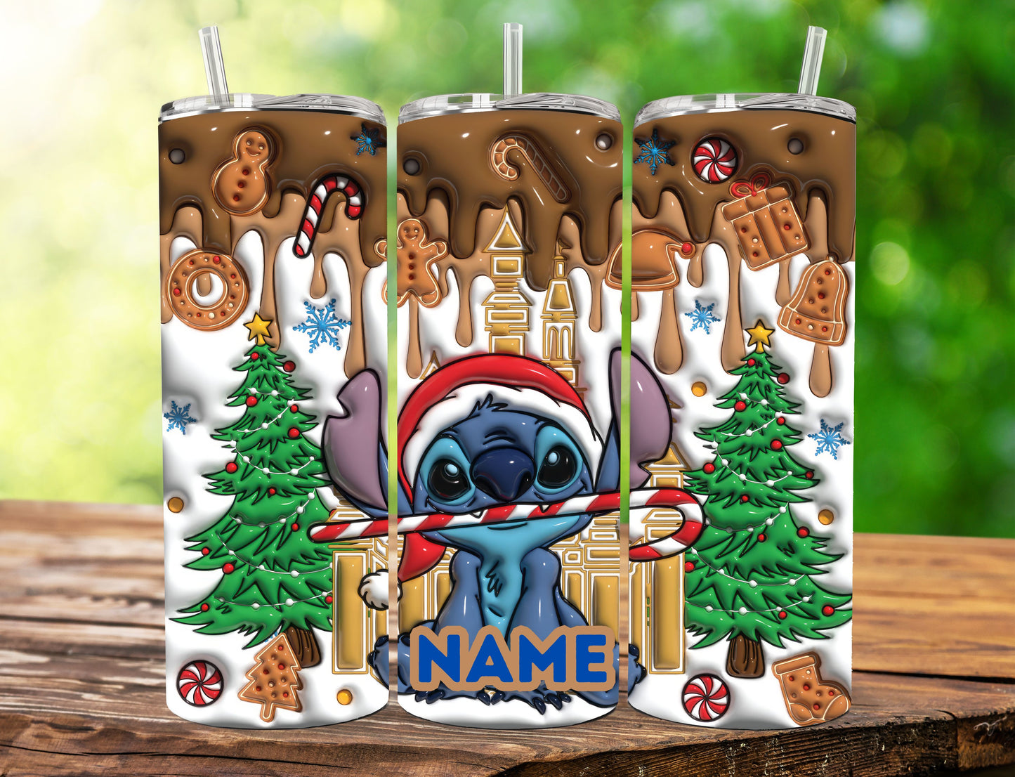 Tumbler Stitch 20 oz — Ternura, color y diversión en cada sorbo 💙