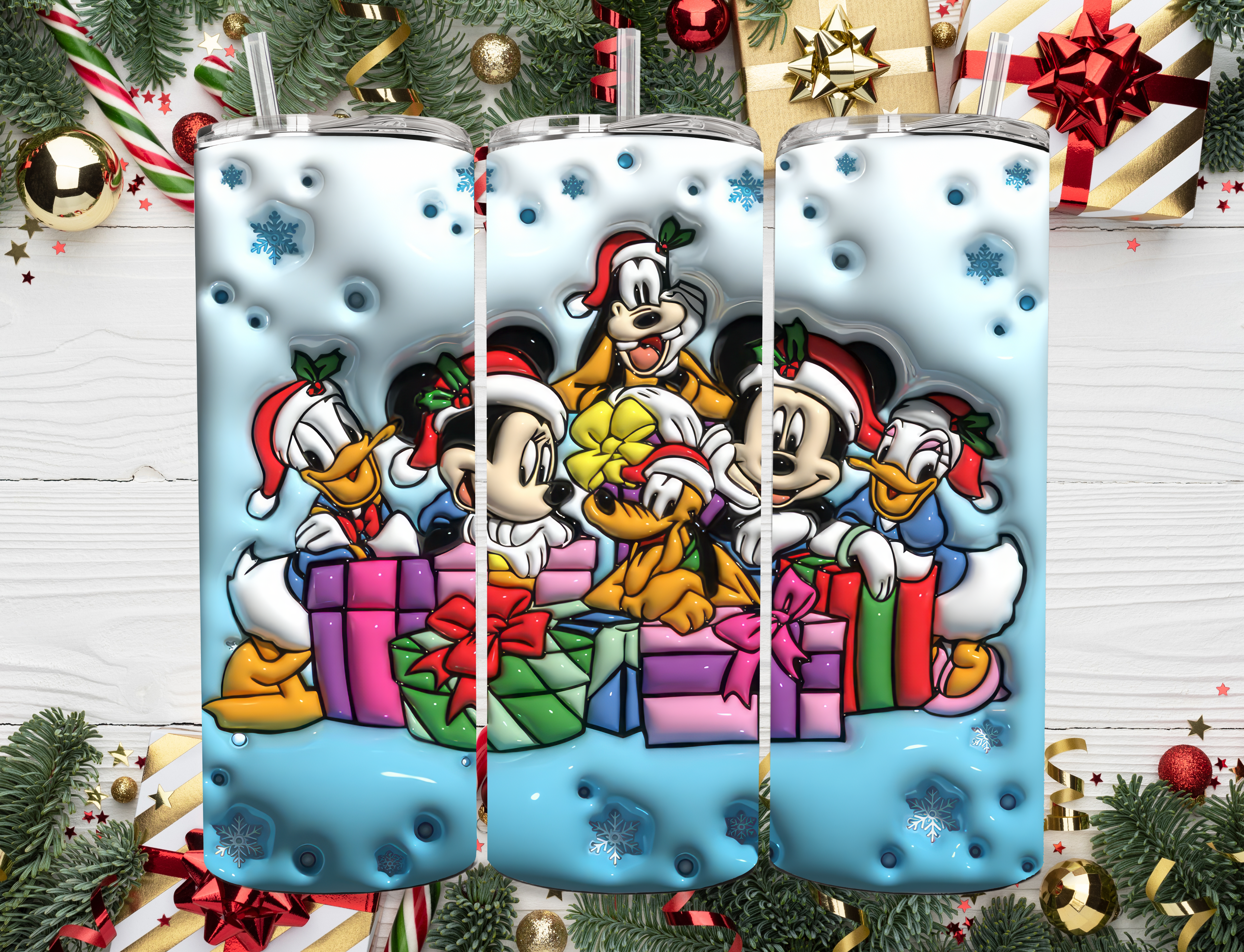 Tumbler Disney Navidad 20 oz