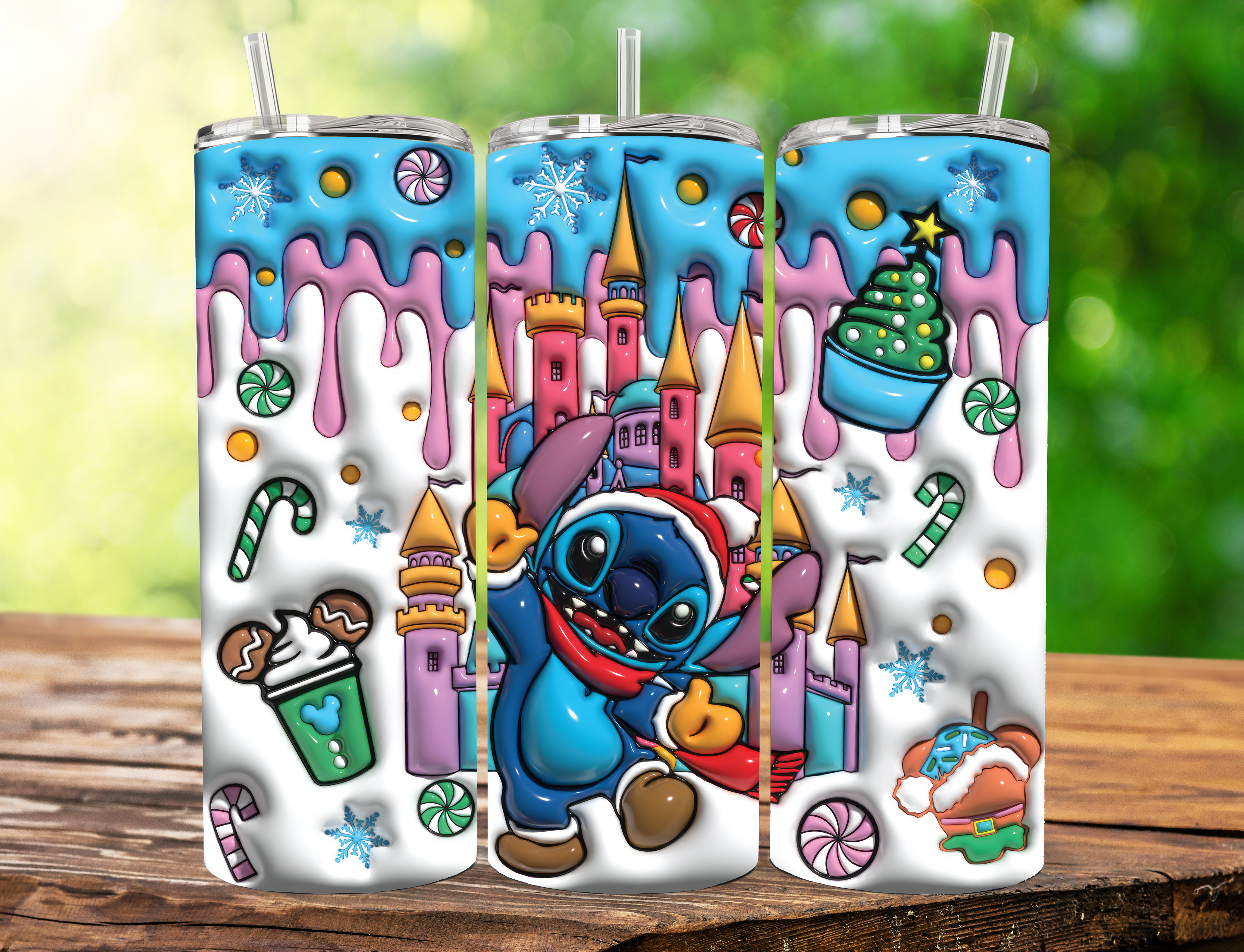 Tumbler Disney Navidad 20 oz