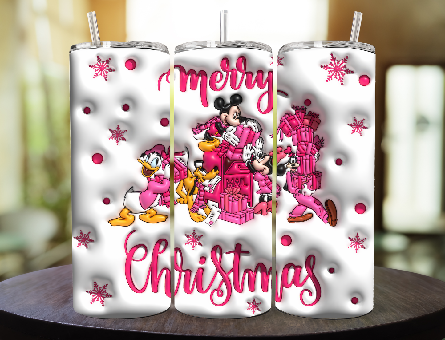 Tumbler Disney Navidad 20 oz