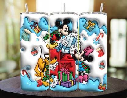 Tumbler Disney Navidad 20 oz