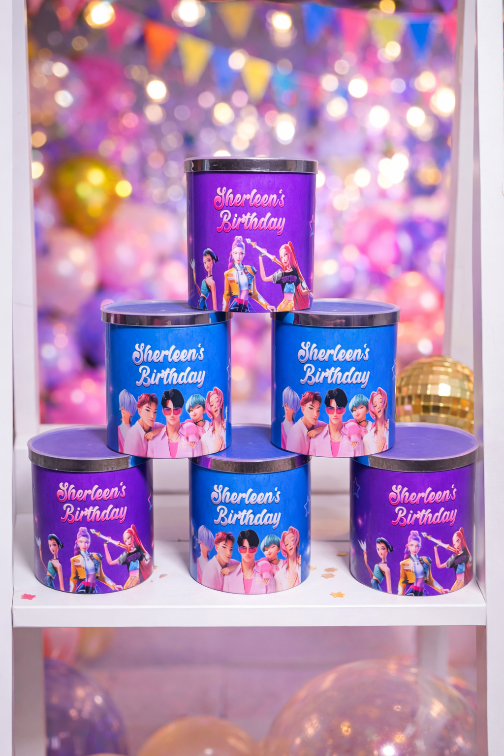 Pringles Personalizados para Fiestas - Favor Boxes con Snack Incluido