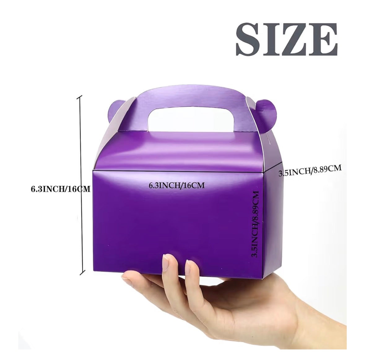 Cajita Personalizada para Fiesta – Party Favor Box con Nombre y Temática