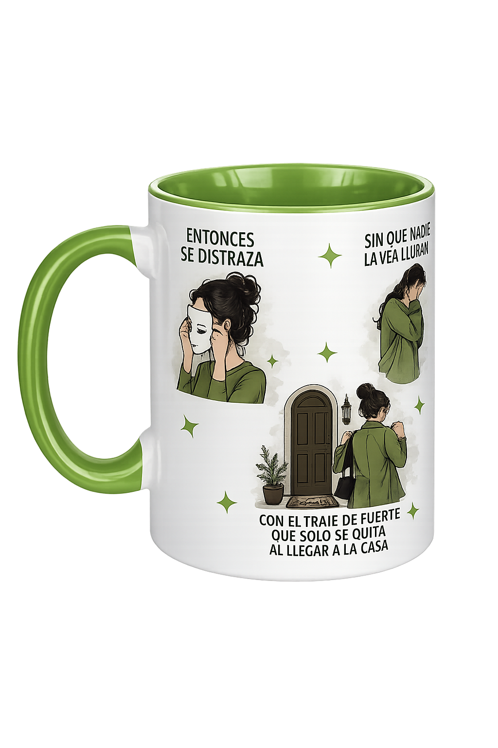 Entonces se disfraza mug