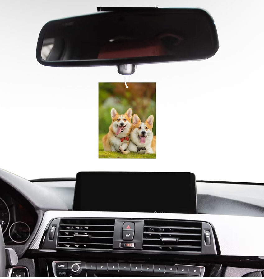 🚗 Car Freshener Personalizado | Con Foto y Aroma a Elección | Perfuma tu Auto a tu Estilo