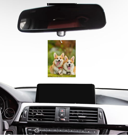 🚗 Car Freshener Personalizado | Con Foto y Aroma a Elección | Perfuma tu Auto a tu Estilo