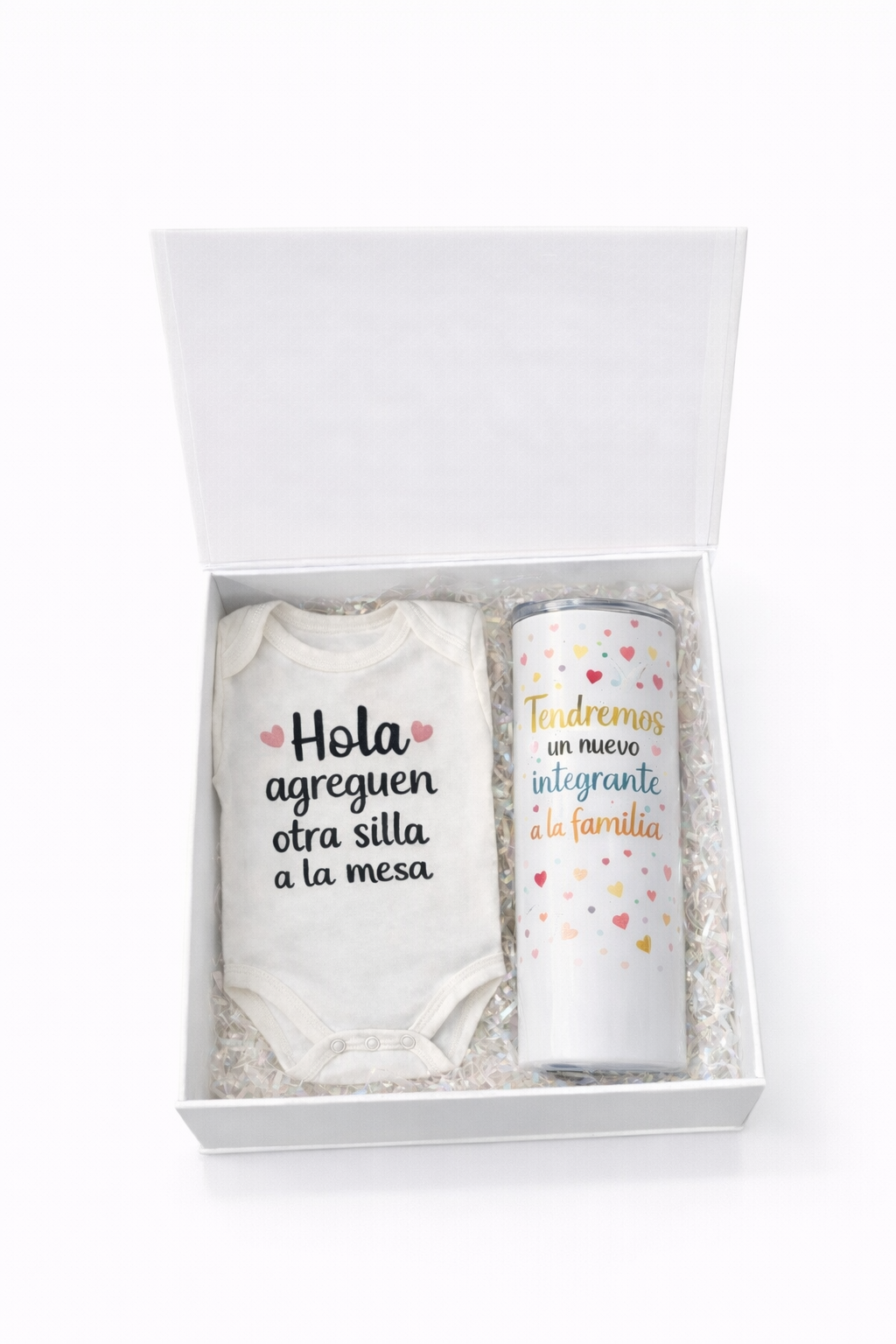 Caja Revelación Bebé en Camino – Set con Bodysuit y Tumbler 20oz