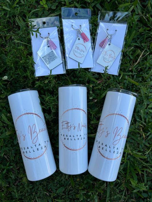 3x3 | Tumbler + Llavero Personalizados 🚀