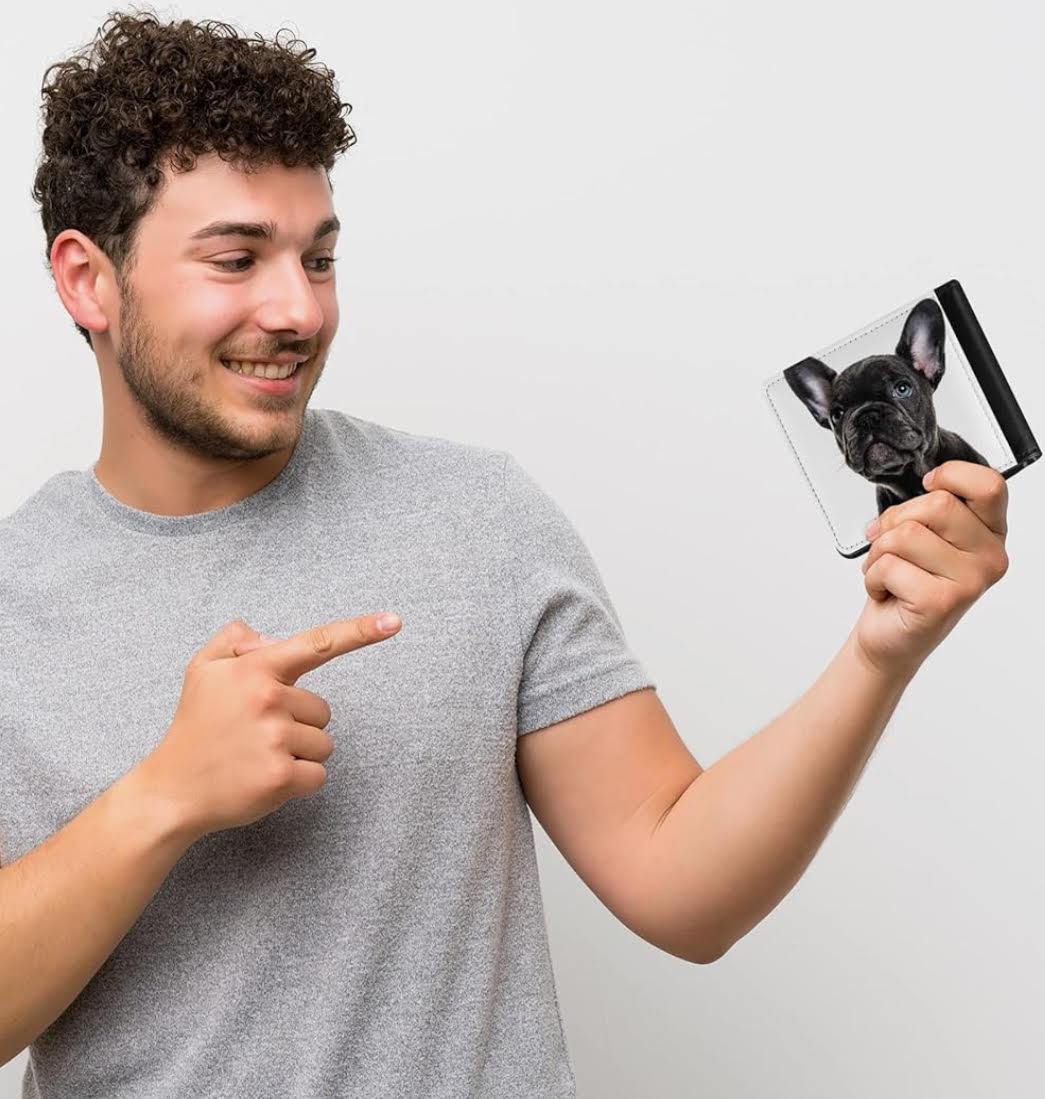 👔 Billetera Personalizada con Foto y Texto