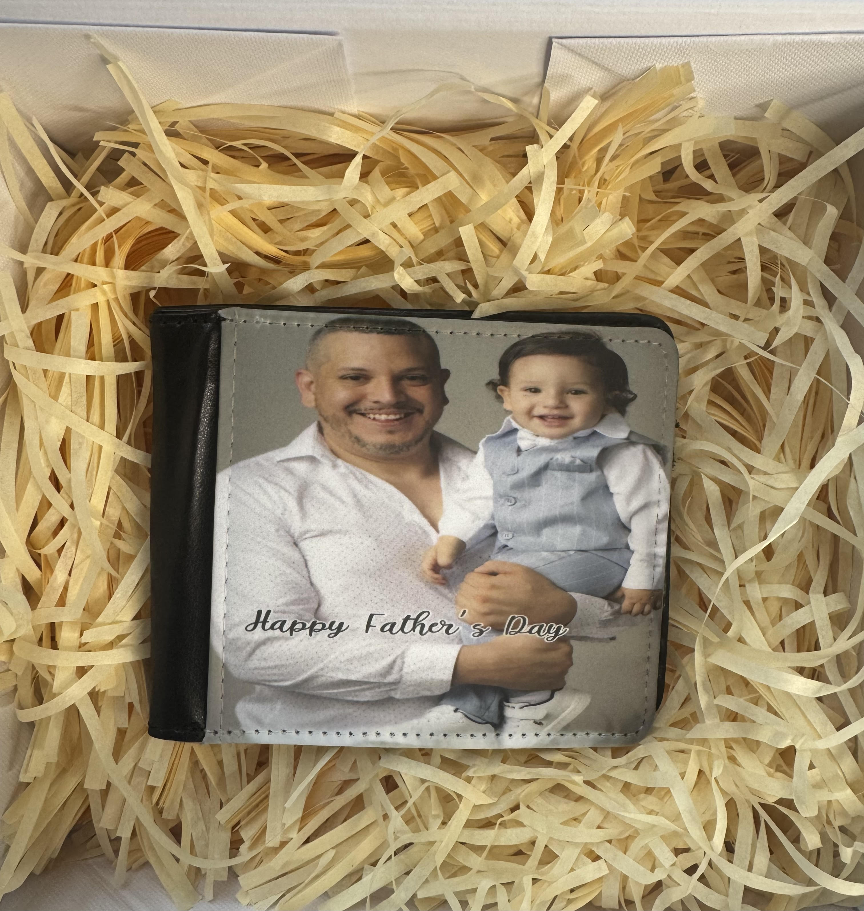 👔 Billetera Personalizada con Foto y Texto